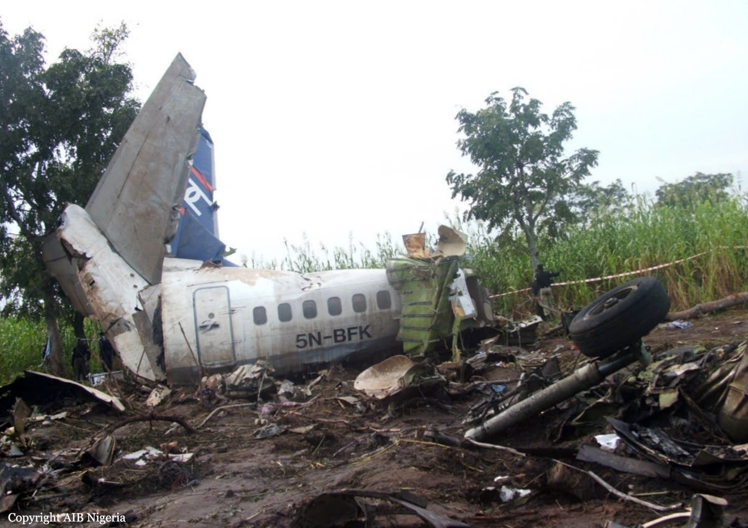 Crash of a Boeing 737-2B7 in Abuja: 96 killed | Bureau of Aircraft ...