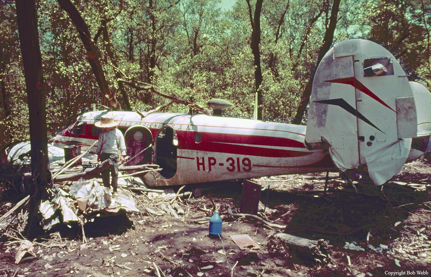 Crash of a Beechcraft C18S near Chepo: 1 killed | Bureau of Aircraft  Accidents Archives