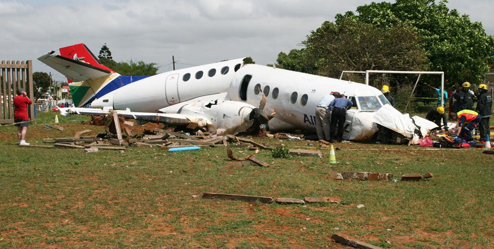Crash of a Bae 4121 Jetstream 41 in Durban: 1 killed | Bureau of Aircraft  Accidents Archives
